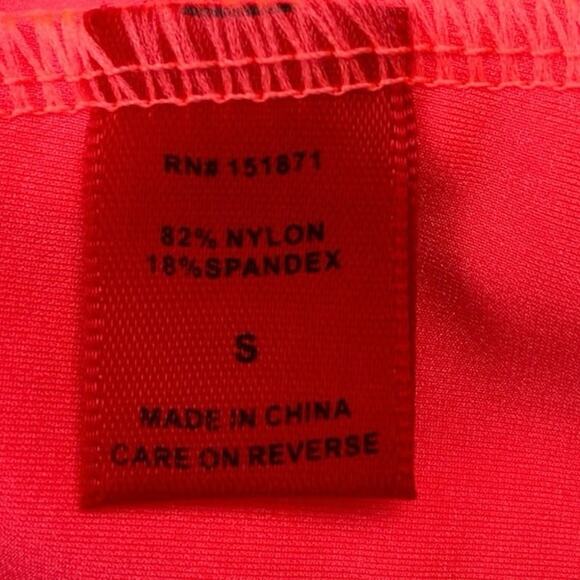 Roma Concept Pink Mid-Rise Pull-On Elastic Waist Activewear Biker Shorts Size S - Picture 4 of 4